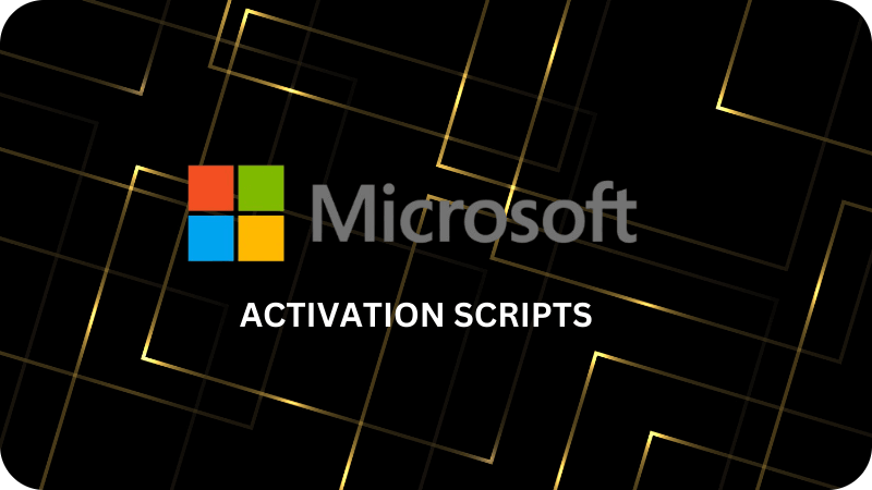 Microsoft Activation Scripts